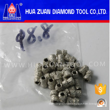 8.8mm Vacuum Brazed Diamond Tools Diamond Beads for Wire Saw